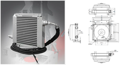 À quoi sert l’échangeur de chaleur sur les épareuses Giemme Machinery ?