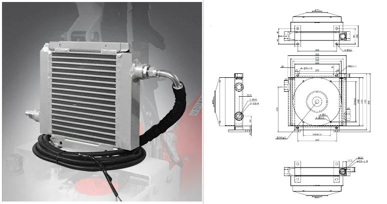 À quoi sert l’échangeur de chaleur sur les épareuses Giemme Machinery ?