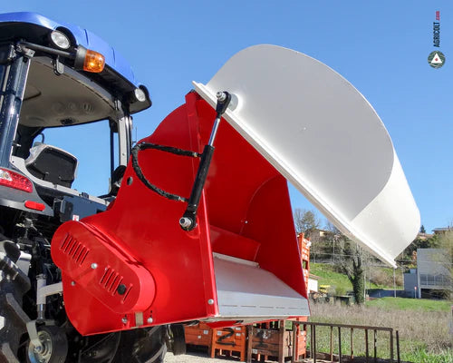 Broyeur fixe FCN 160 avec bac de ramassage