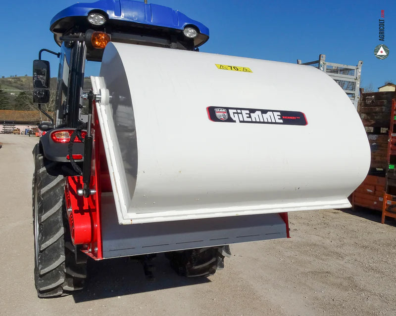 Broyeur fixe FCN 160 avec bac de ramassage