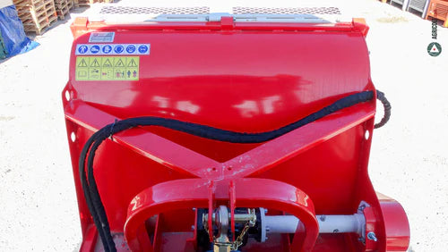 Broyeur fixe FCN 160 avec bac de ramassage