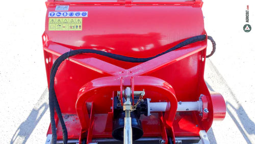 Broyeur fixe FCN 160 avec bac de ramassage