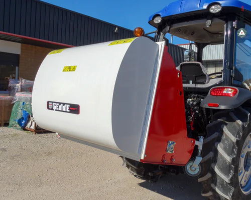 Broyeur fixe FCN 160 avec bac de ramassage